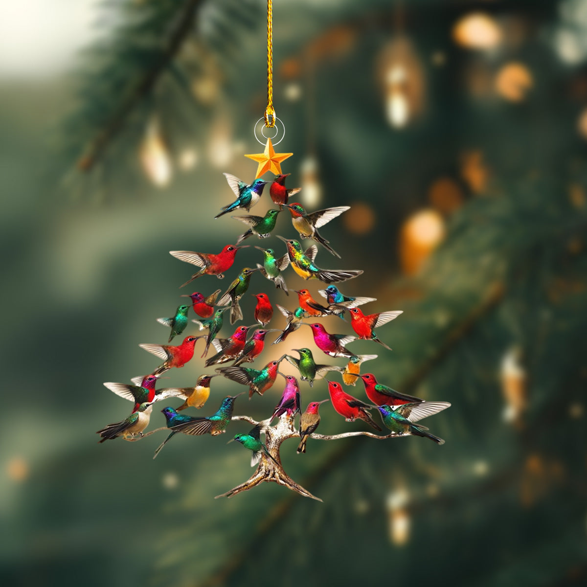 Hummingbird Christmas Ornament-Gift For Hummingbird Lover-2025New Release