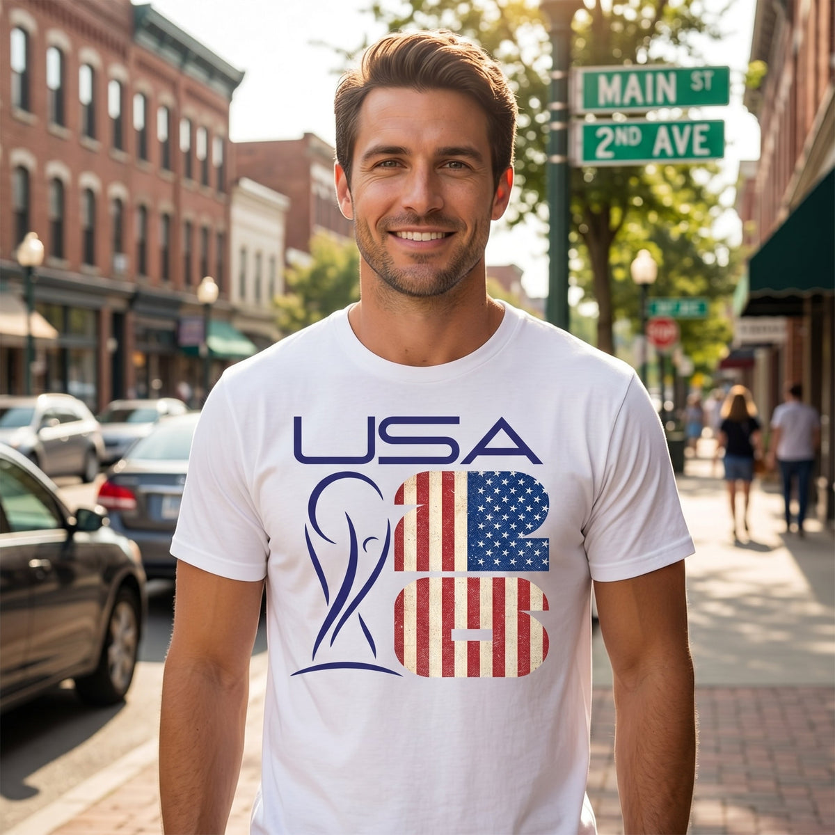 2026 Soccer Fan Shirt - Personalized Country Code T Shirt