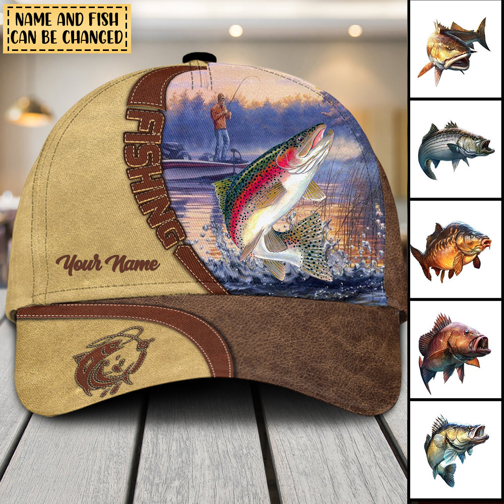 Love Fishing Personalized Classic cap