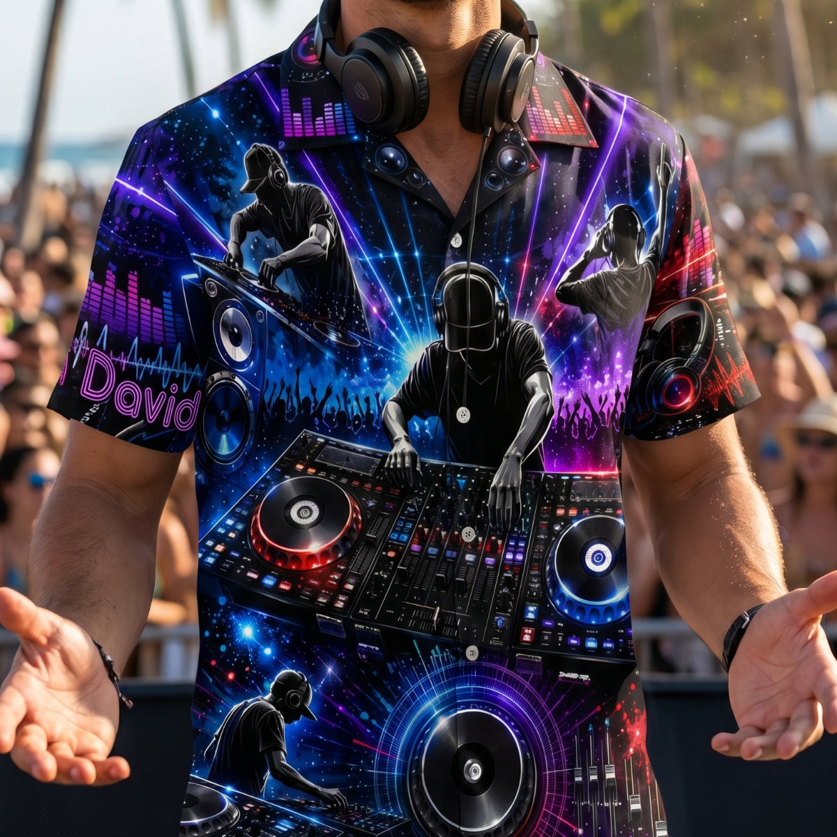 Concert Summer Hawaiian Shirt Personalized Music Lover Gifts