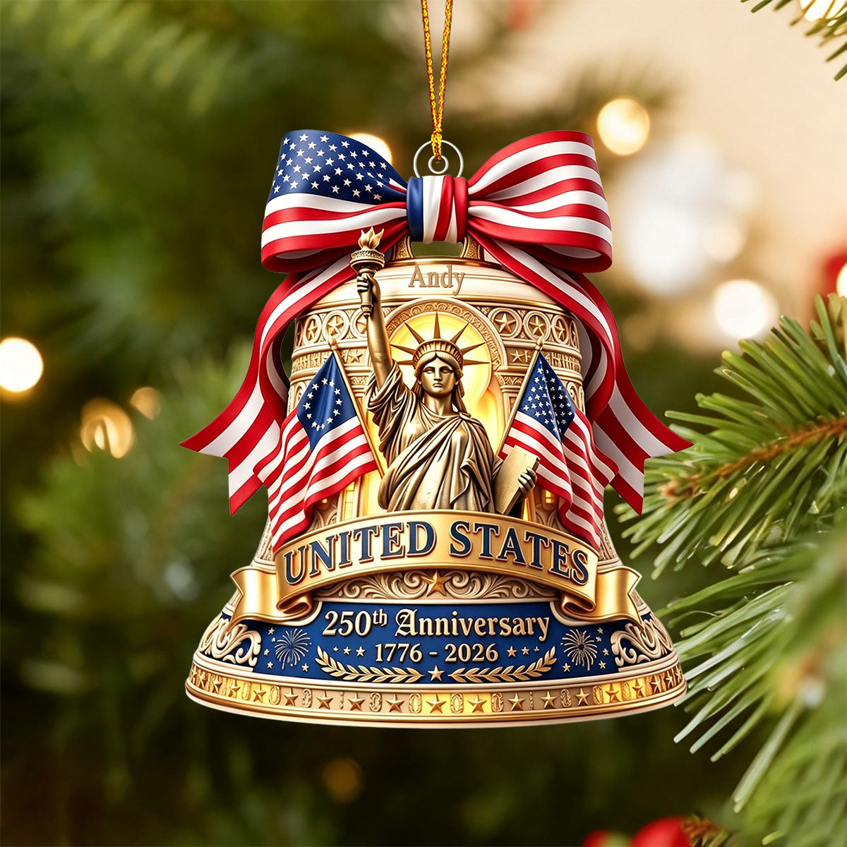 250th Anniversary of Americana ，OrnamentIndependence Day Gift