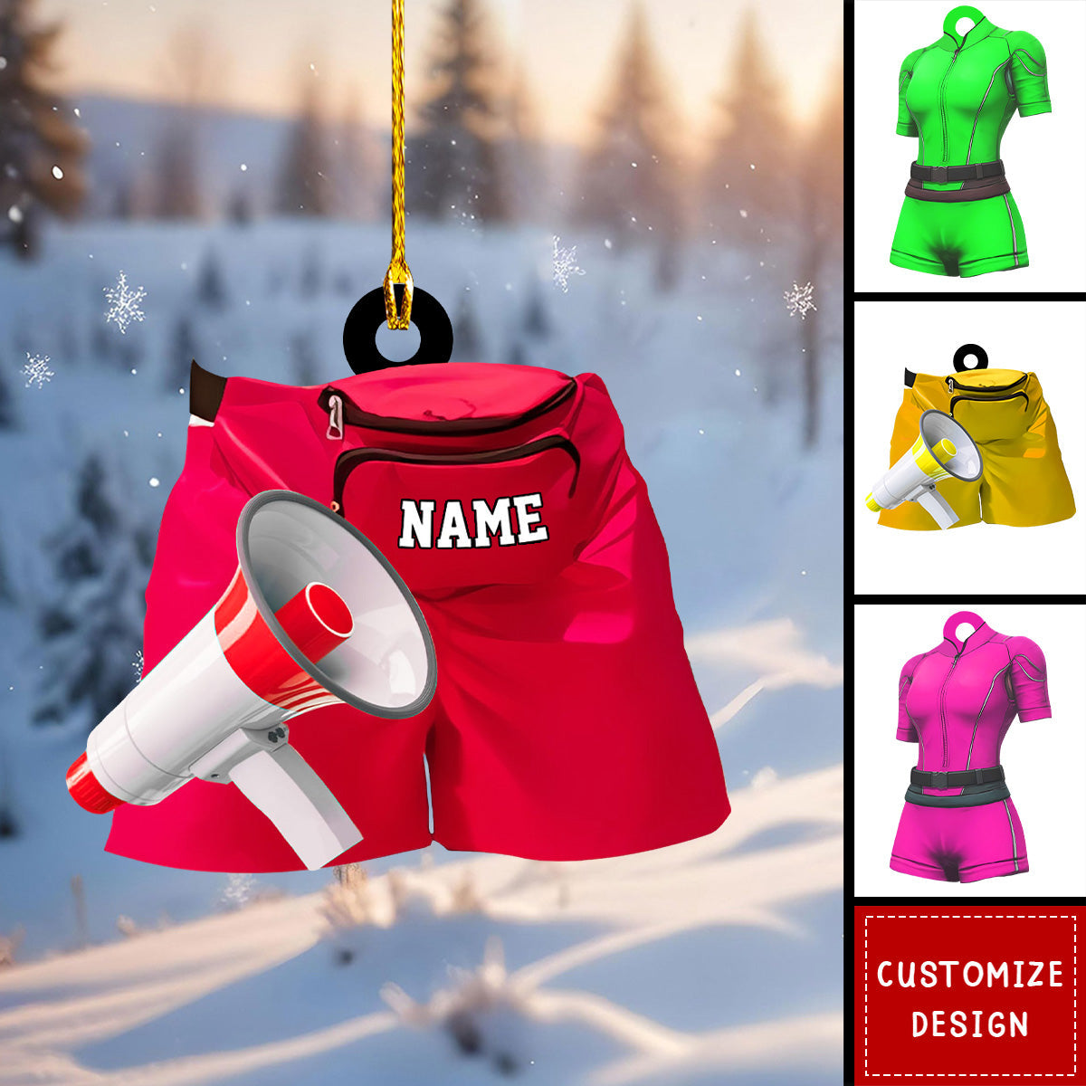 Personalized Lifeguard Christmas Ornament-2024 New Release