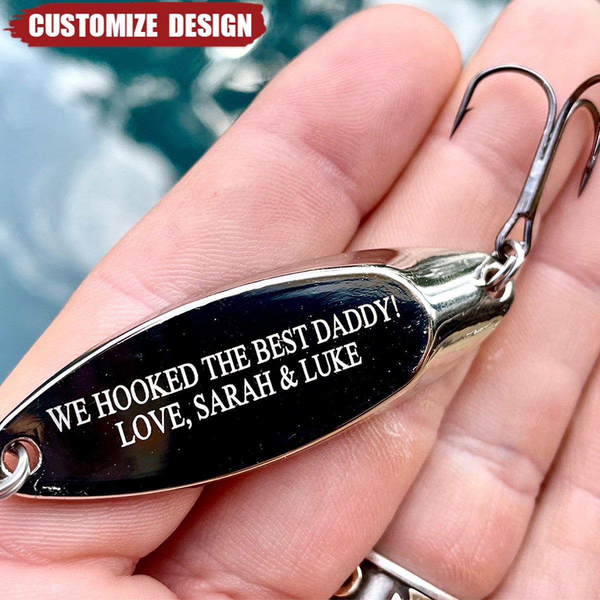Personalized Engraved Fishing Lure - Gifts For Fishing Lover