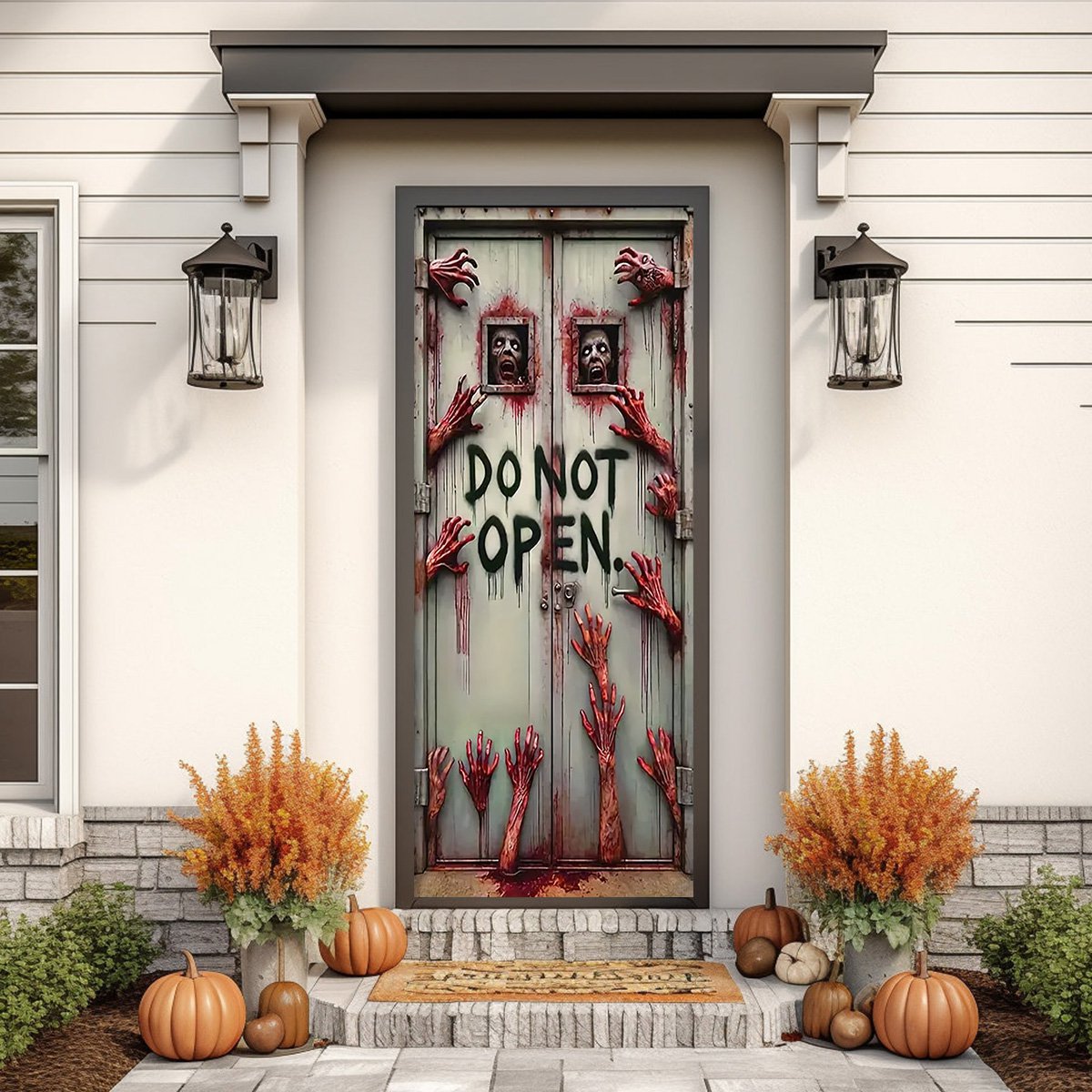 Halloween Gifts For Horror Fans Door Cover