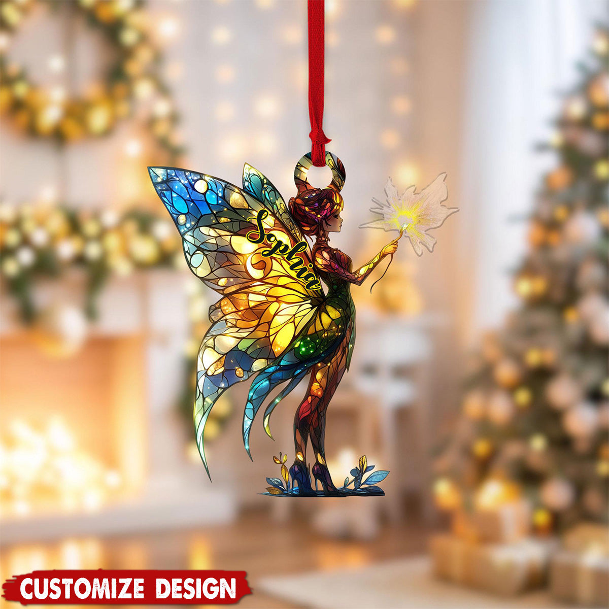 Personalized Fairy Flying Christmas Ornament-2024 New Release