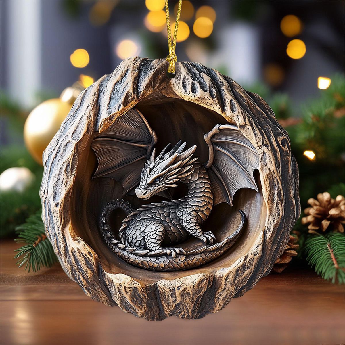 Dragon Christmas Ornament-Gifts For Dragon Lover-2024 New Release