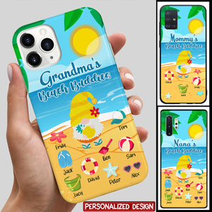 Grandma's Beach Buddies Summer Dwarf  Personalized Phone case