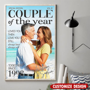Choosing You Feels So Right -  Personalized Couple Poster