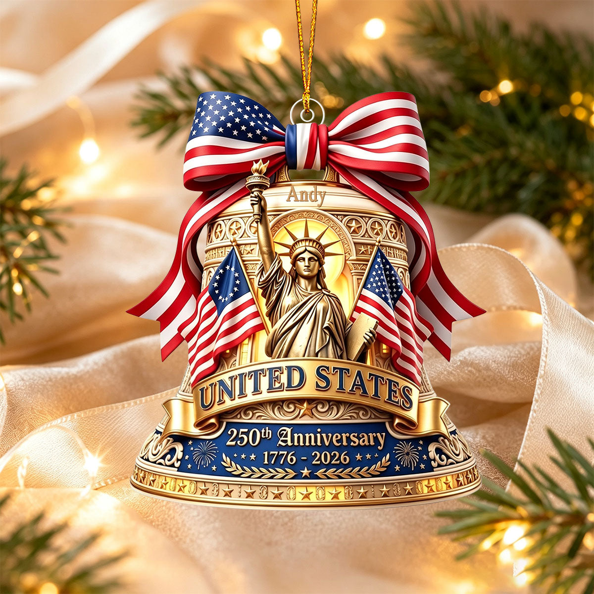250th Anniversary of Americana ，OrnamentIndependence Day Gift