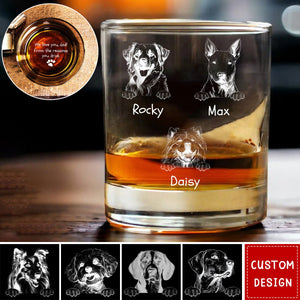 From The Reasons You Drink- Personalized Photo Whiskey Glass