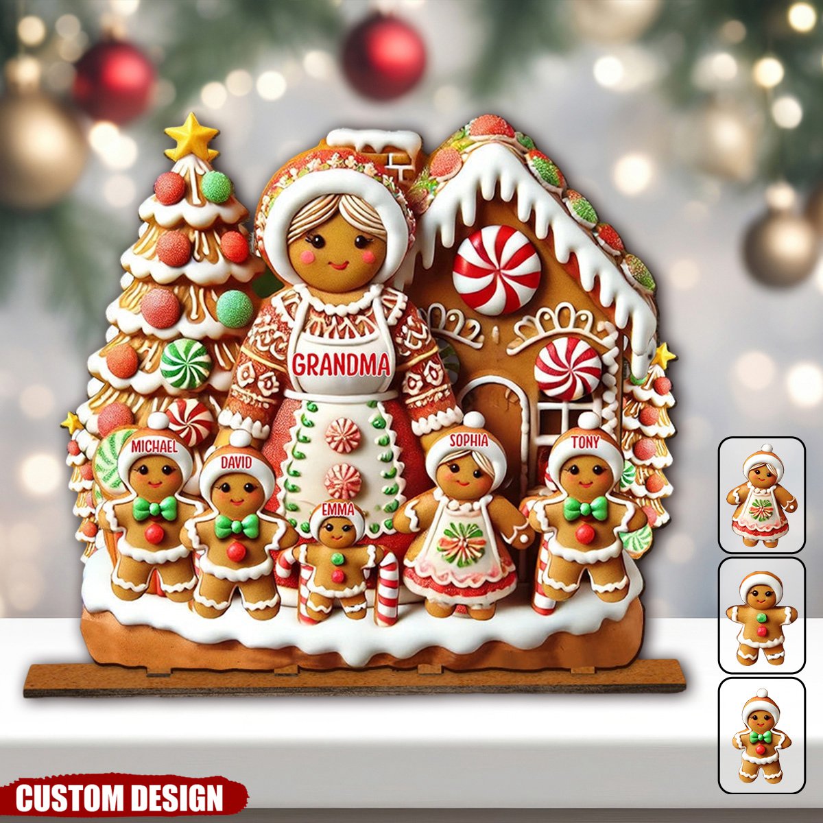 Grandma's Perfect Batch - Personalized Grandma 1 Layered Big Freestanding