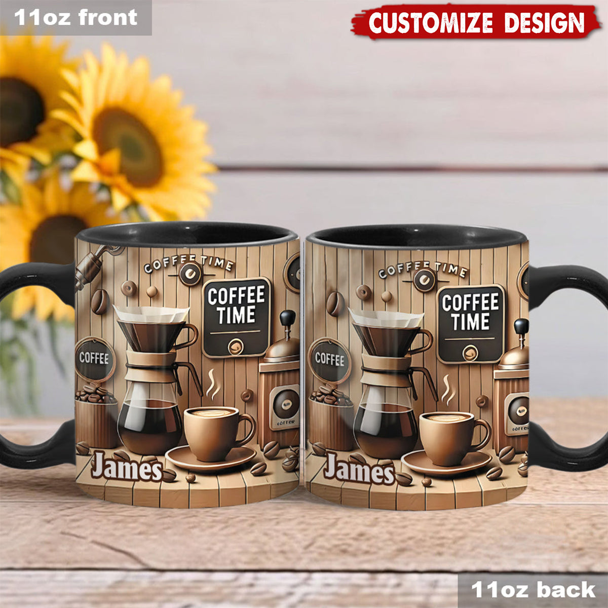 Coffee Time - Personalized Coffee Mug