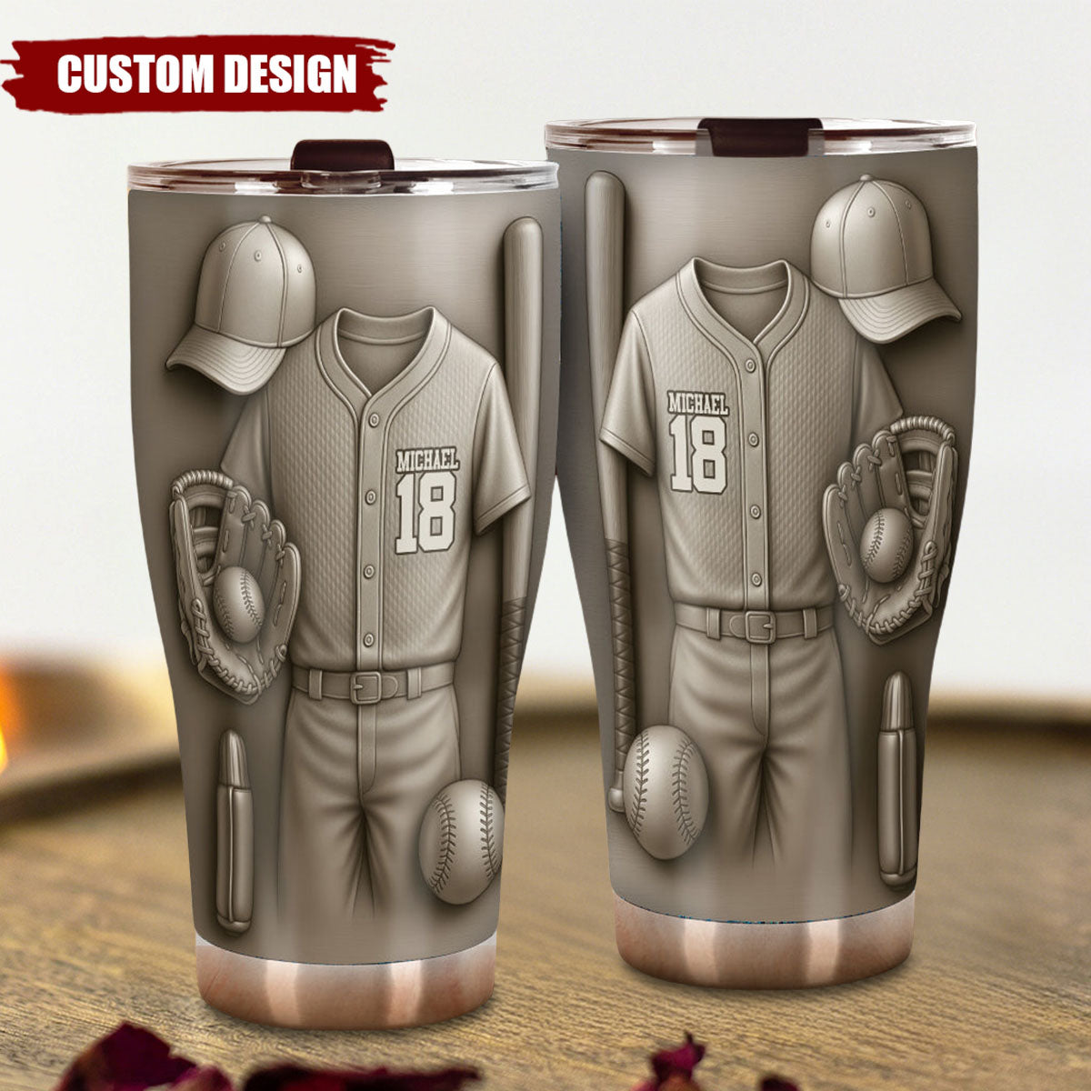 Baseball Is More Than A Game - Personalized Baseball Tumbler