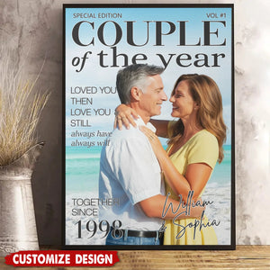 Choosing You Feels So Right -  Personalized Couple Poster