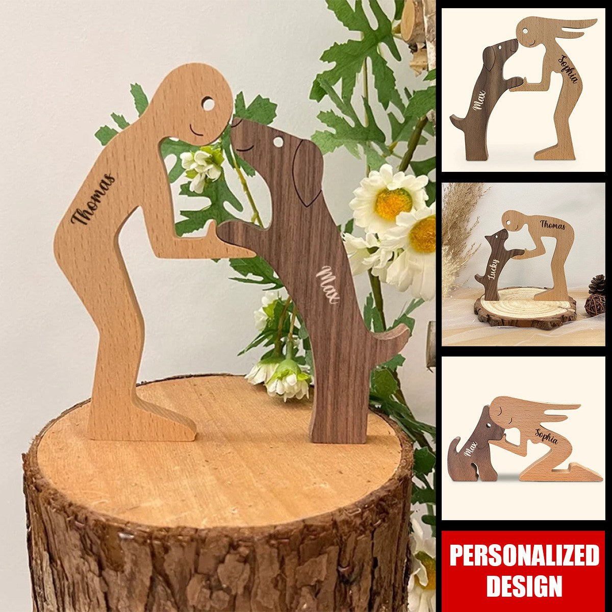 I Like Dogs,The Dog Is The God Of Frolic-Personalized Shaped Wooden Art Puzzle-Gift For Pet Owners, Pet Lovers