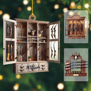 Personalized Gun Shelf Christmas Ornament-2024 New Release