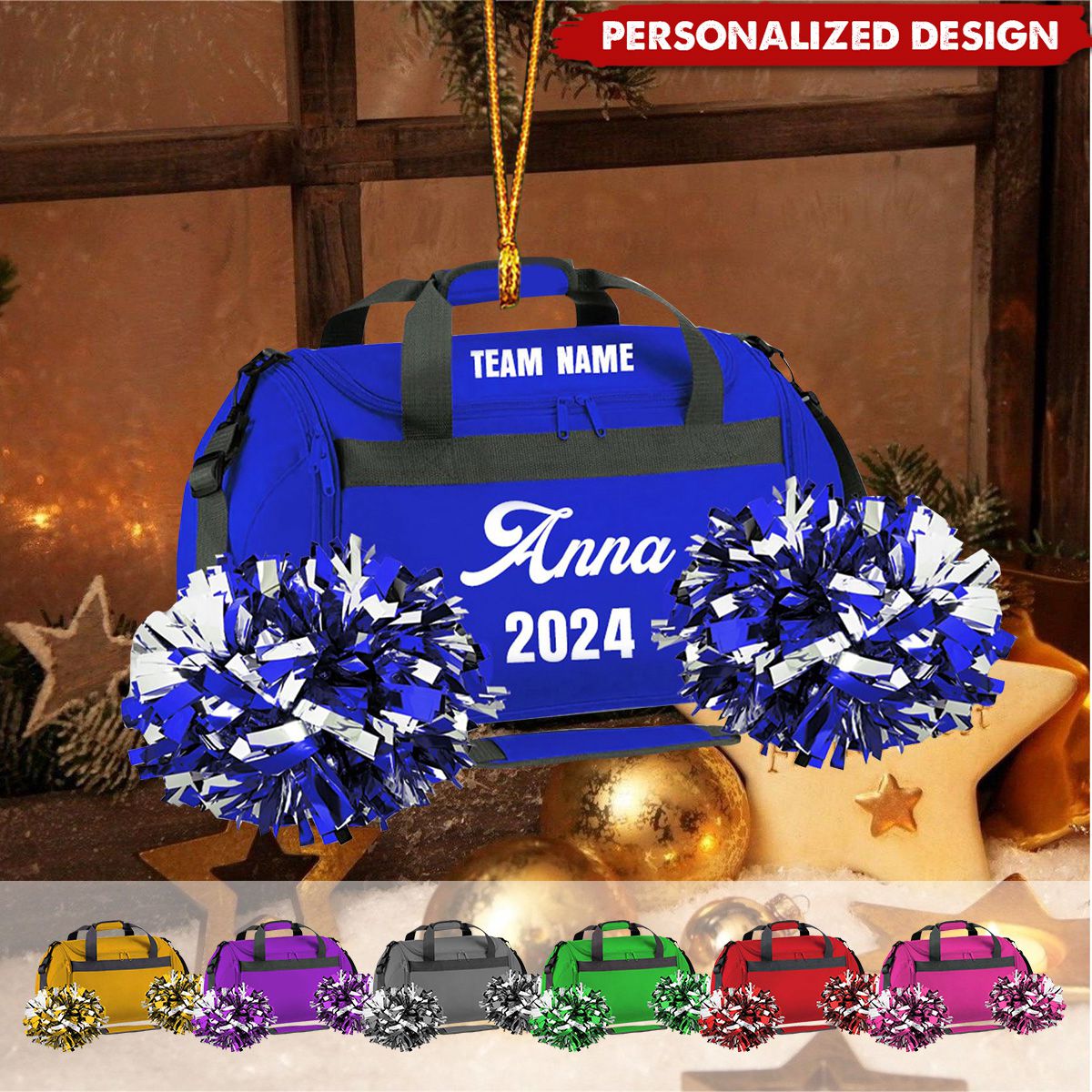 2024 New Release Personalized Cheerleader Ornament-Gifts For Cheer