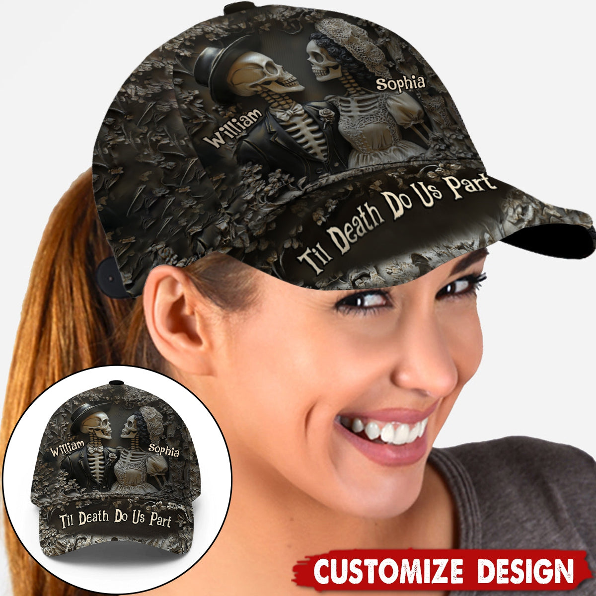 Til Death Do Us Part - Personalized Classic Cap