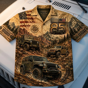 85th Anniversary Off-Road Hawaiian Shirt - Personalized Gift For Off-Road Lovers