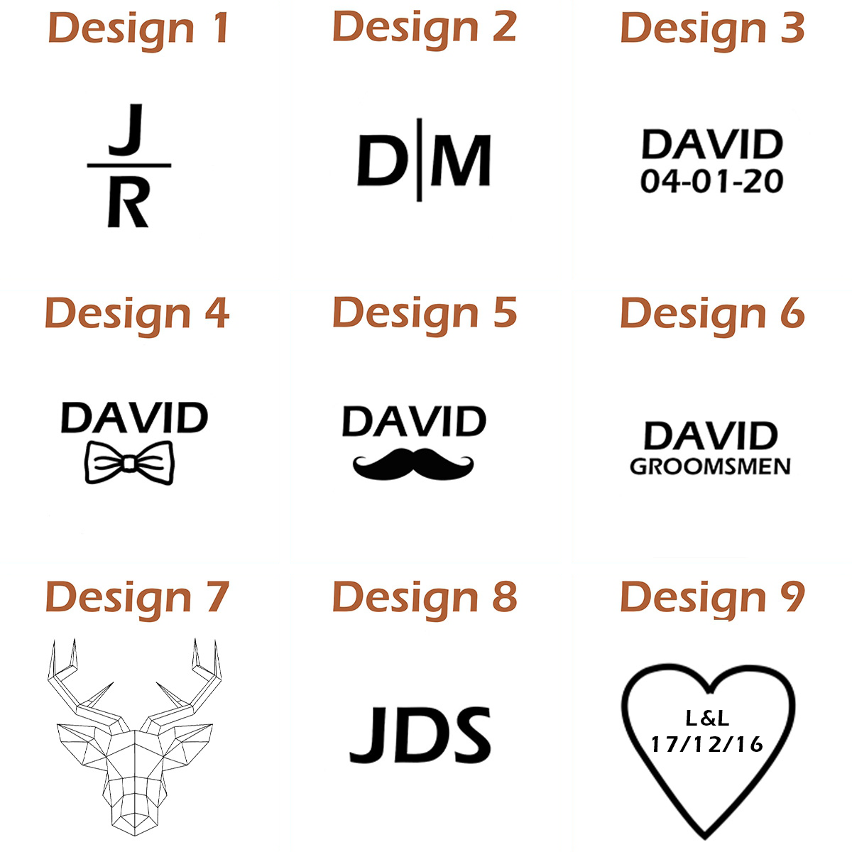 Personalized Men's Y Back Design Cowhide PU Leather Suspenders with Engraved Name Gift for Men