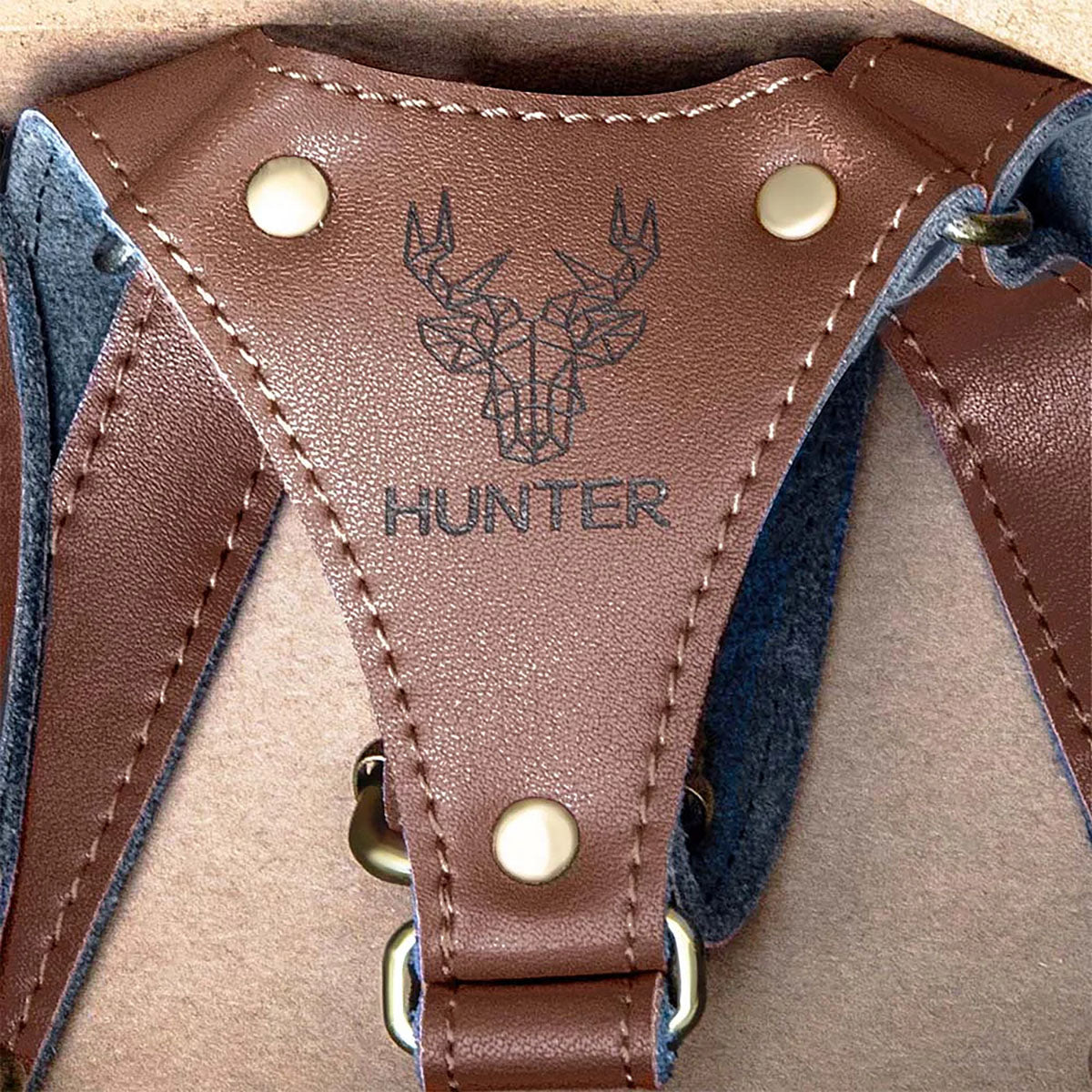 Personalized Men's Y Back Design Cowhide PU Leather Suspenders with Engraved Name Gift for Men