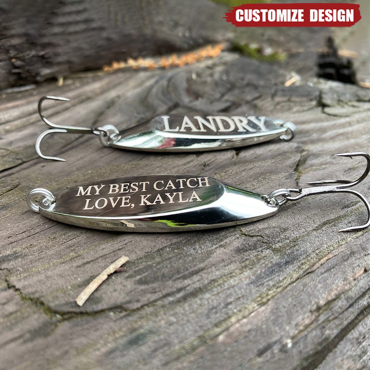 custom imprinted fishing lures Personalized Engraved Fishing Lure - Gifts For Fishing Lover
