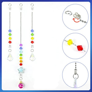Diamond- Art Hanging Kit - Special Rhinestone 5D Window Ornament - Gift For Bird Lovers