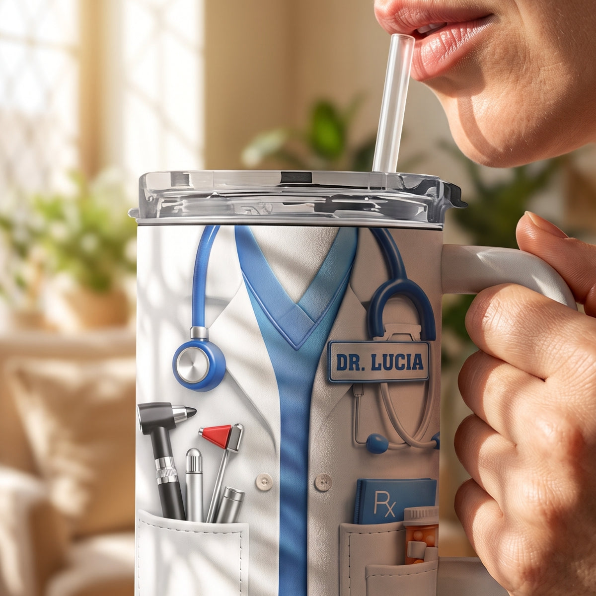 Customize Your Own Message On This Tumbler, 40oz Tumbler With Straw, Gift For Everyone