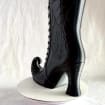 Halloween Witch Boot Vase, 3D Printed Spider Web Decor