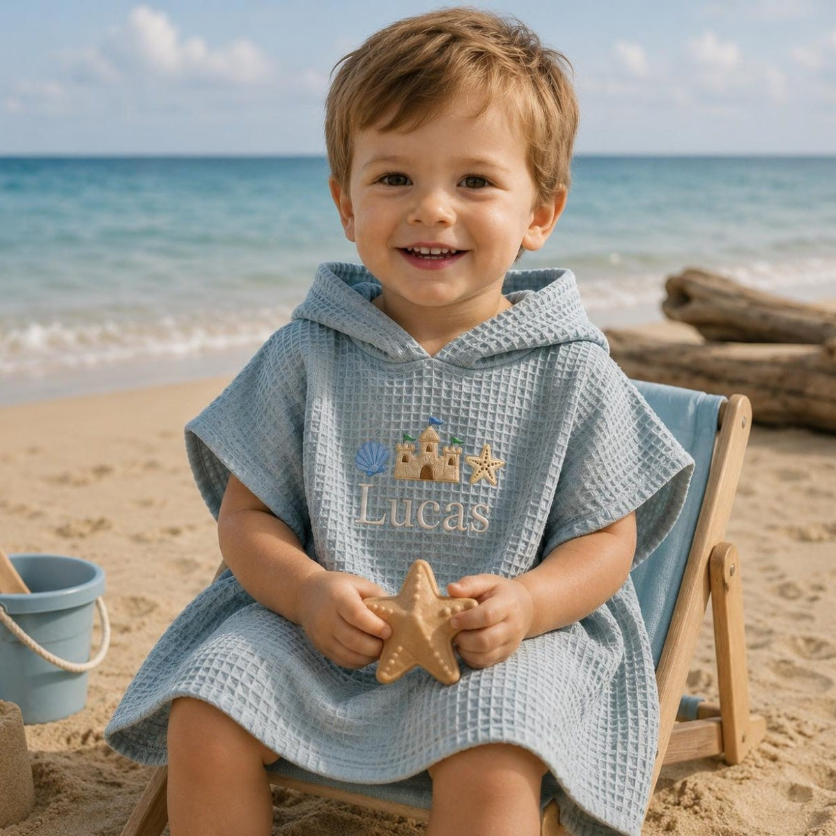 Personalized Kid Beach Towel - Gift For Kids