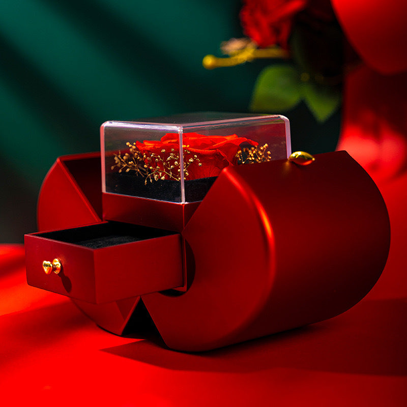 Personalized Circle Pendant With Birthstone Beads Necklace - Gift For Mom Grandma