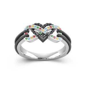 Strength in Every Star Infinity Anchor Promise Ring