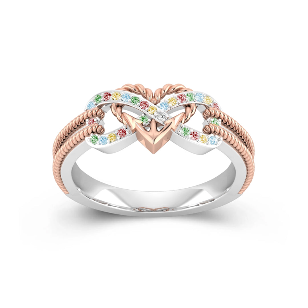 Strength in Every Star Infinity Anchor Promise Ring