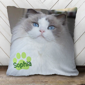 Pet's Face On A Pillow - Personalized Pillow