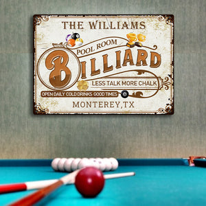8 Ball Billiards Sign Custom Billiard Sign Pool Lovers -  Portugal
