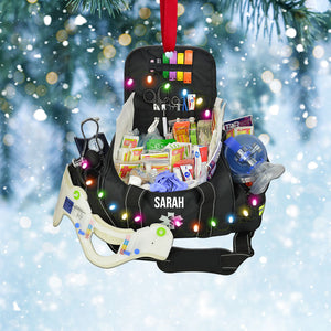 Emt Bag- Personalized Christmas Ornament- Best Gift For Emt Workers
