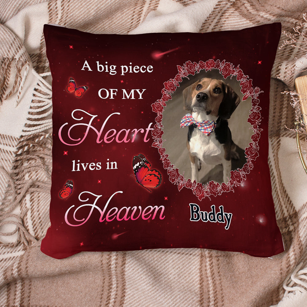 A Big Piece Of My Heart - Personalized Custom Pillow