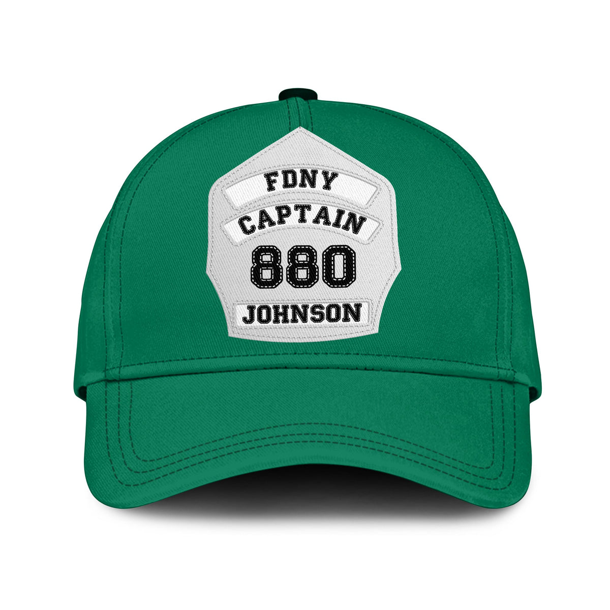 Firefighter’s Helmet Front Shield Personalized Classic Cap