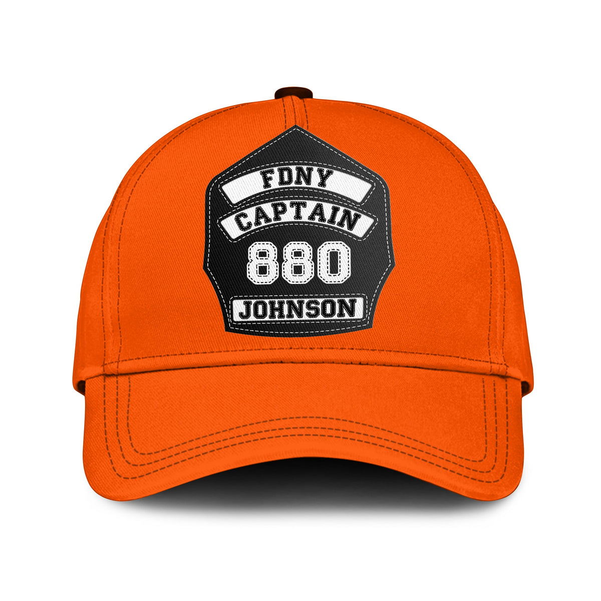 Firefighter’s Helmet Front Shield Personalized Classic Cap