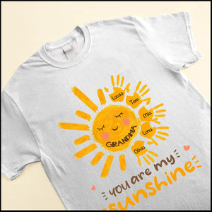You Are My Sunshine Personalized Shirt