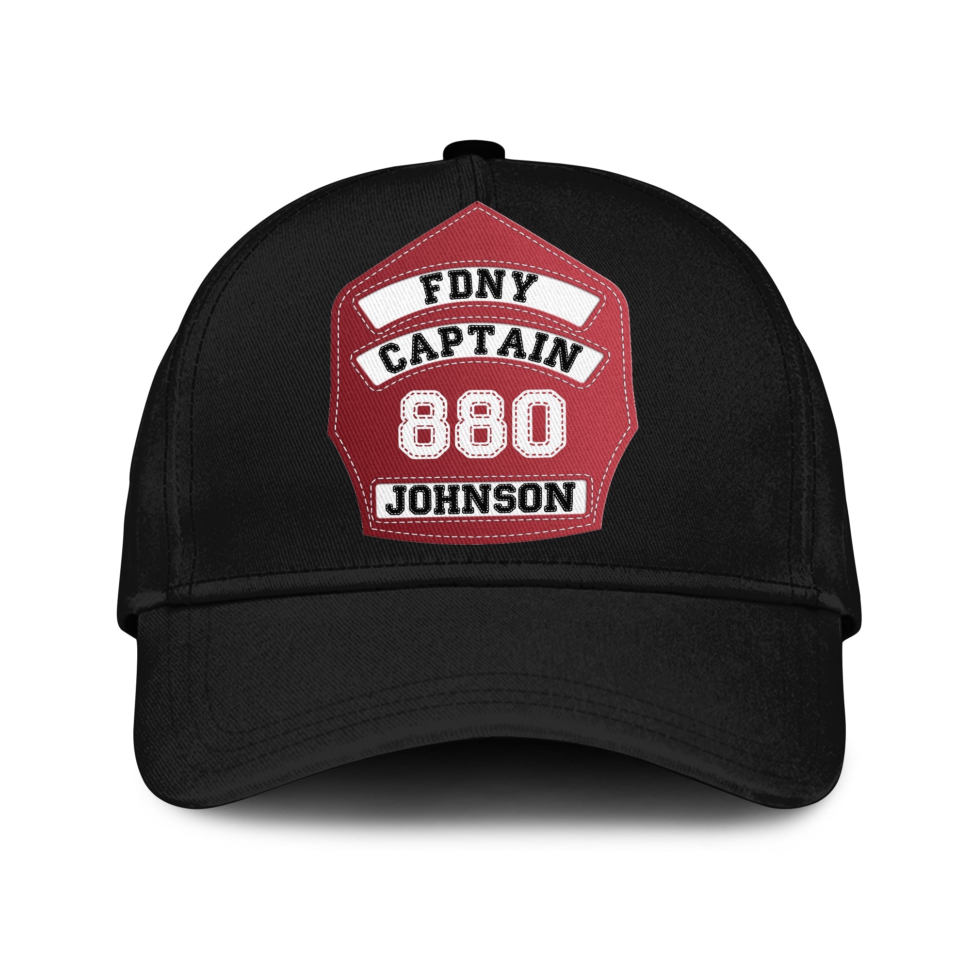 Firefighter’s Helmet Front Shield Personalized Classic Cap