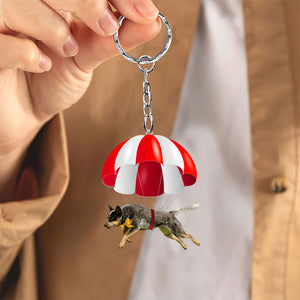 Australian Cattle Fly With Parachute Christmas Two-Sided Ornament