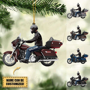2022 New Release Personalized Biker Harley Davidson Motorcycle Ornament