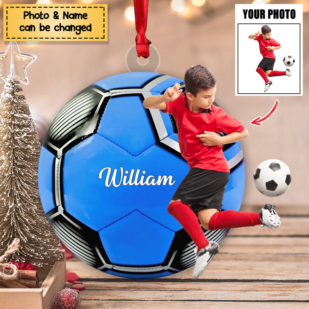 Soccer Players Personalized Christmas Ornament - Gift For Soccer Players, Soccer Lovers, Family Members