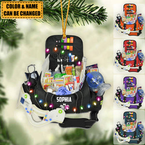 Emt Bag- Personalized Christmas Ornament- Best Gift For Emt Workers