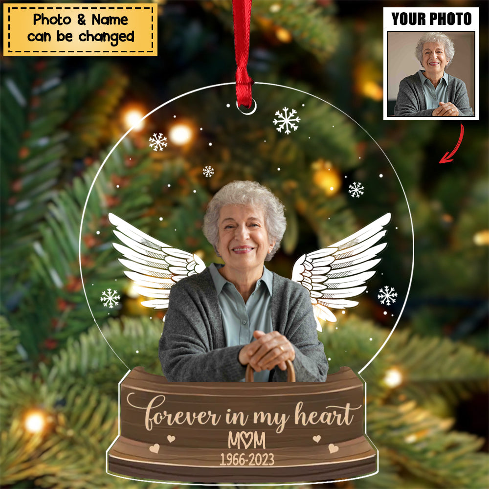 In Loving Memory Christmas Gift - Personalized Memorial Ornament - Gift For Pet lovers, Family