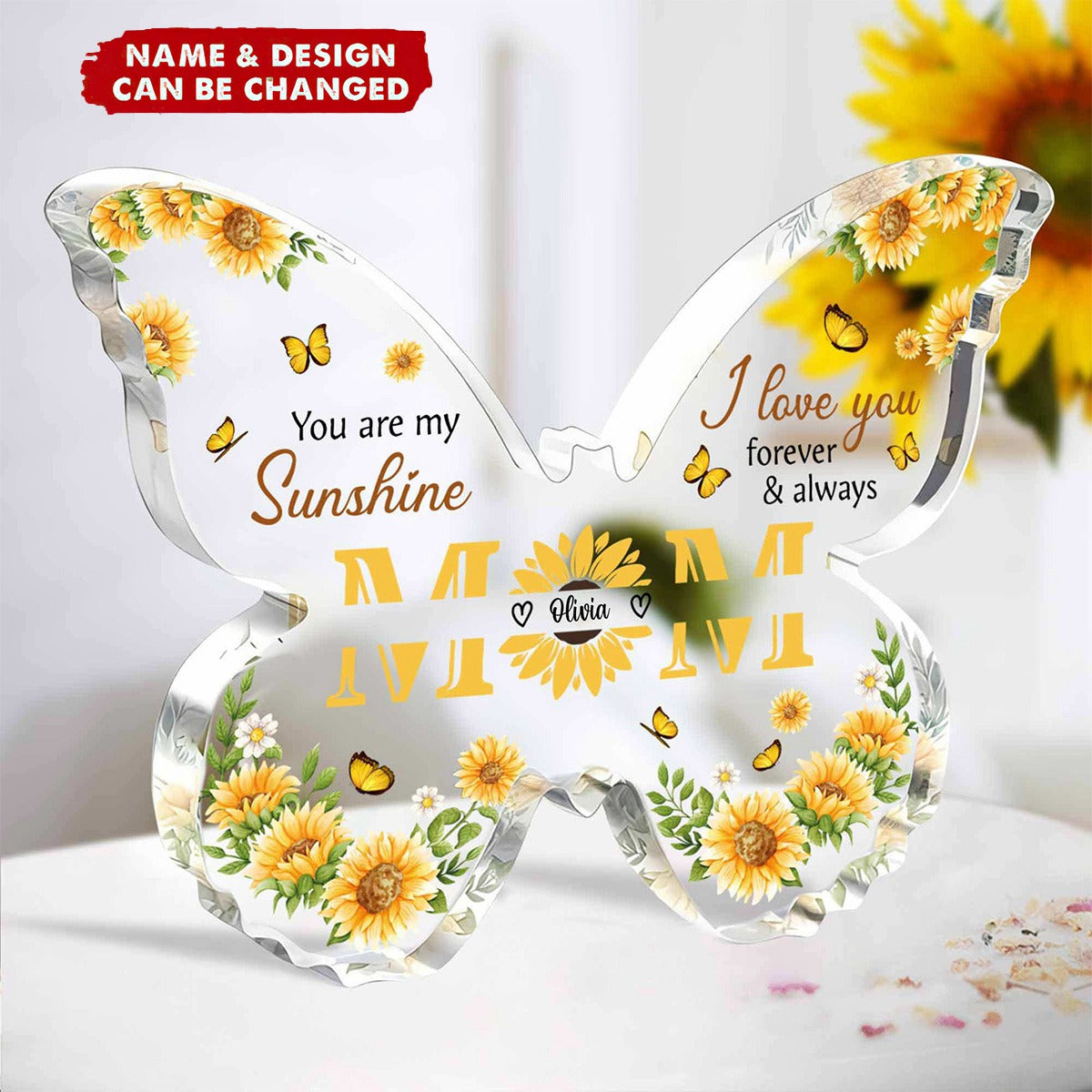 You Are My Sunshine - Personalized Acrylic Plaque