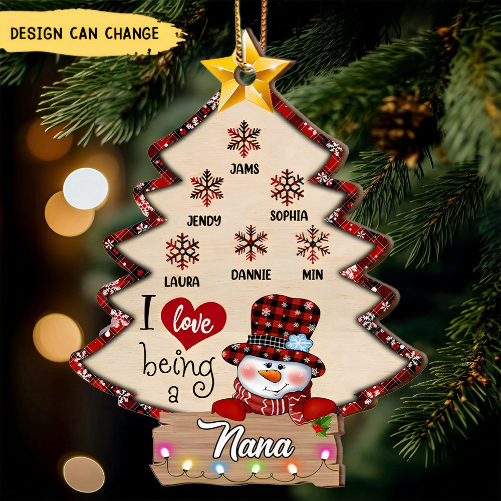 Personalized Snowman Decor Custom Name 2023 Christmas Gift - yeetcat