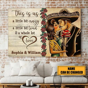 Mexican Couple We Got This Horizontal Poster