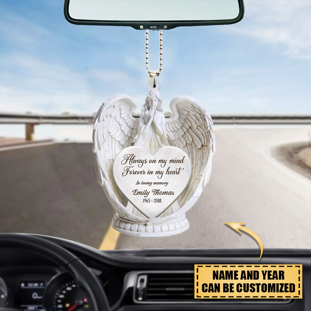 Personalized Always On My Mind Car Hanging Ornament